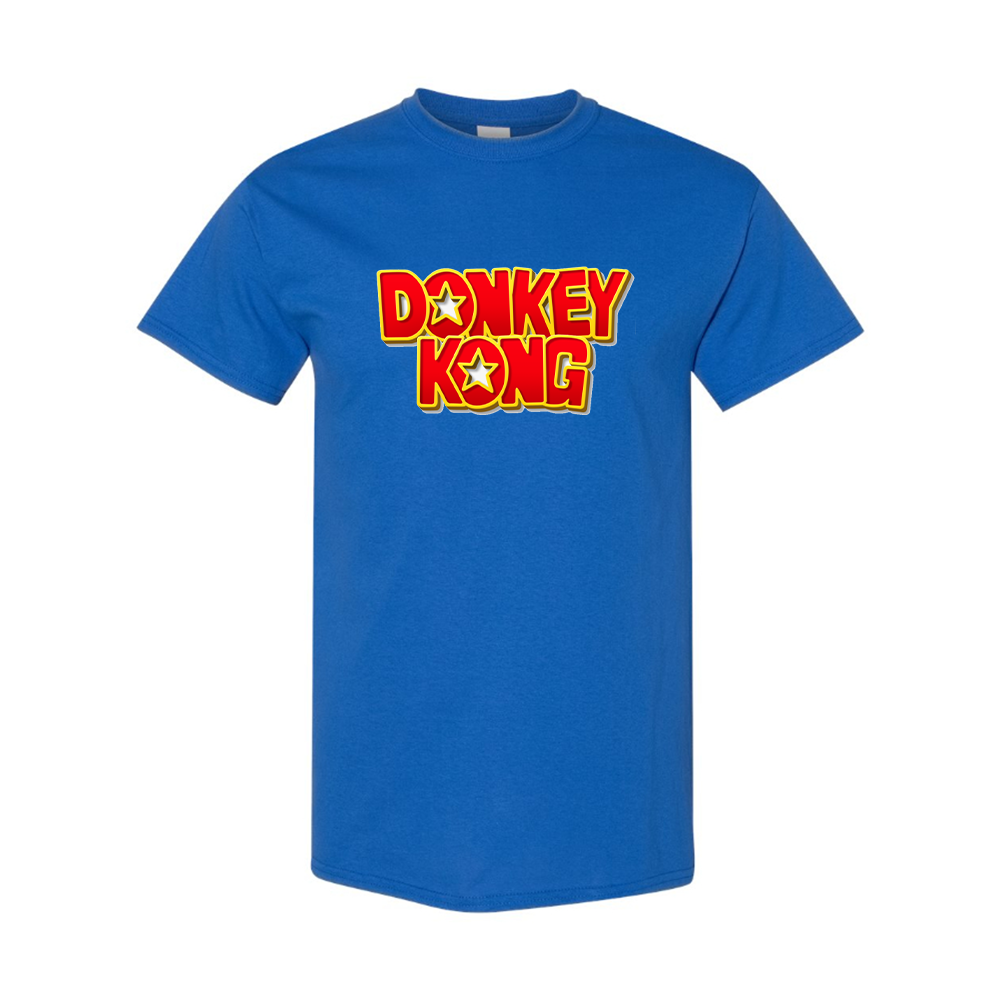 Men's Donkey Kong Cotton T-shirt – Graphic Cotton T-Shirt | TeesCustomize