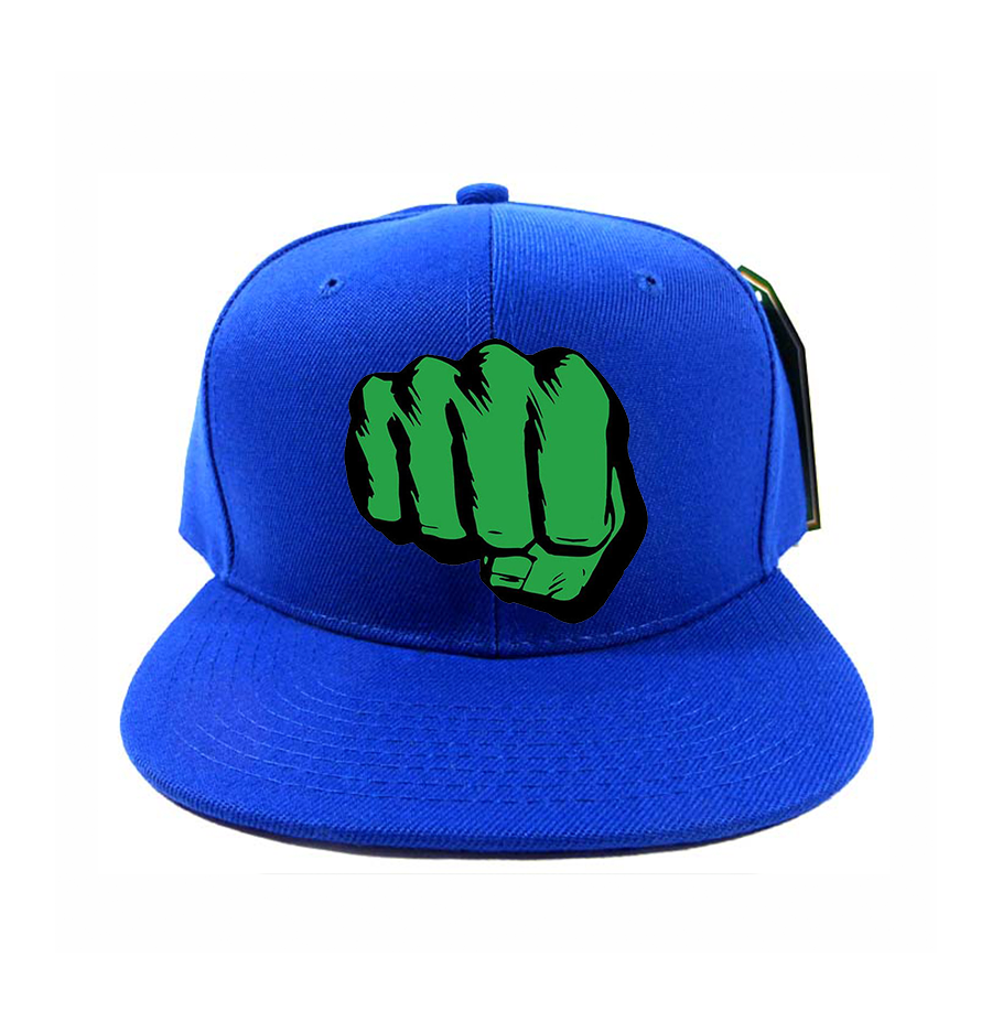 Hulk Punch Snapback Hat