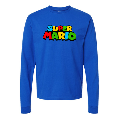 Youth Super Mario Long sleeves T-Shirt