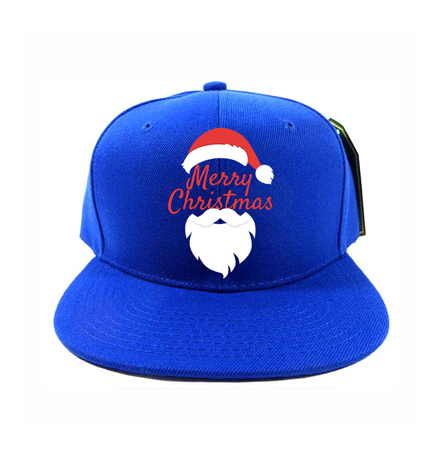 Merry Christmas Santa Claus Snapback Hat