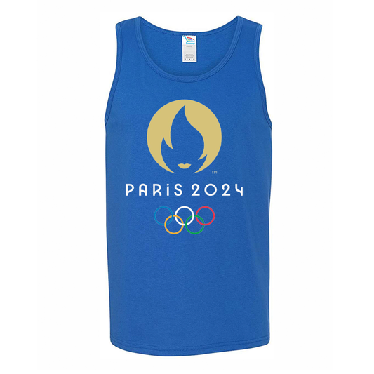 Men's New Olympics 2024 Paris Logo Tank Top