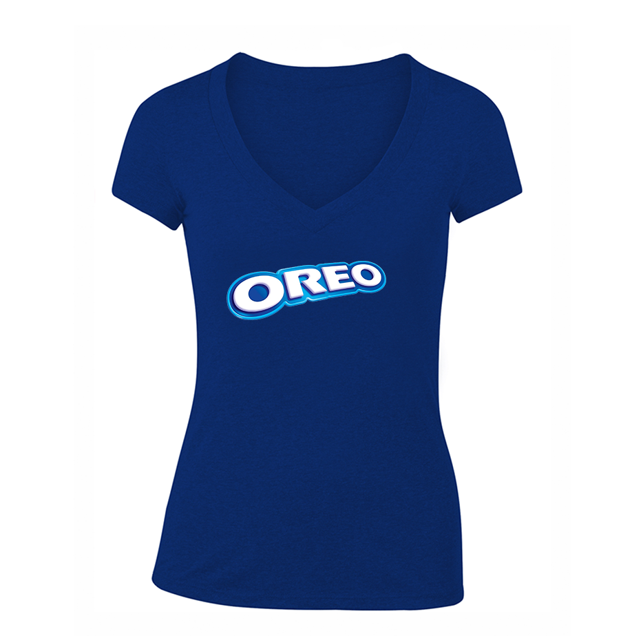 Women's Oreo  V Neck T-Shirt