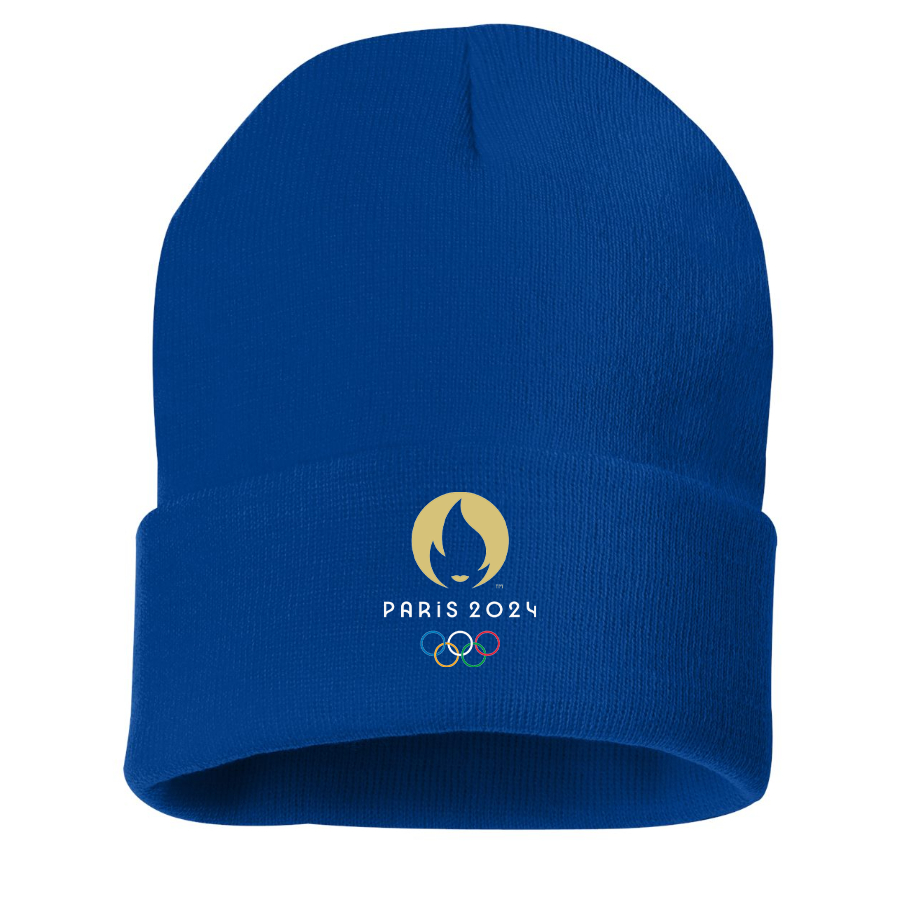 New Olympics 2024 Paris Logo Beanie Hat