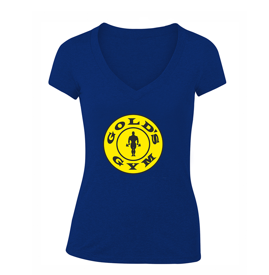 Women's Gold's Gym V Neck T-Shirt