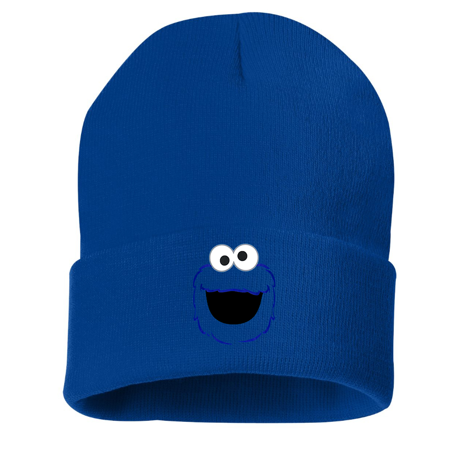 Sesame Street Cookie Monster face Beanie Hat