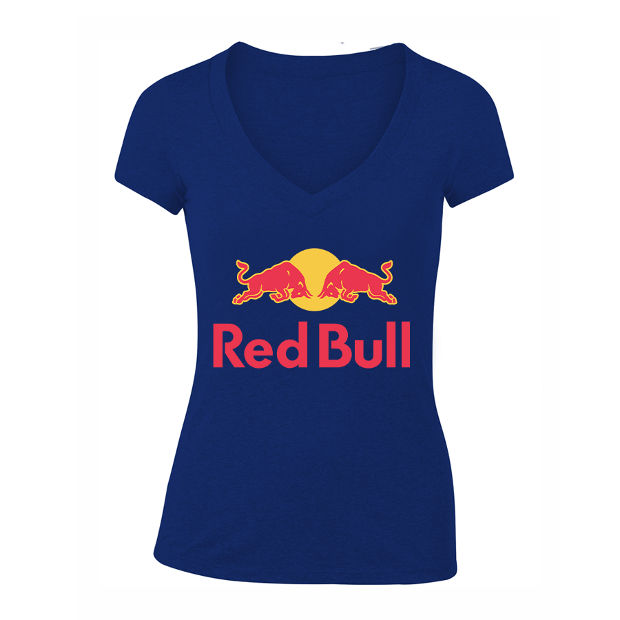 Women's Red Bull V Neck T-Shirt