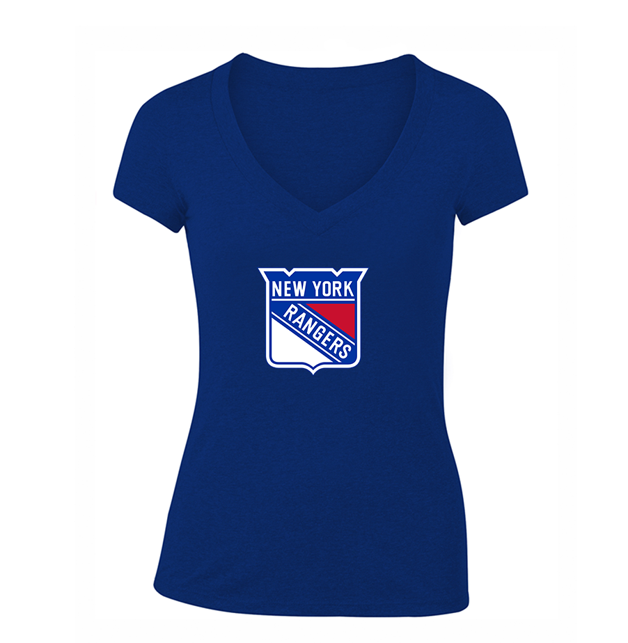 Women's NHL - New York Rangers V-Neck T-Shirt