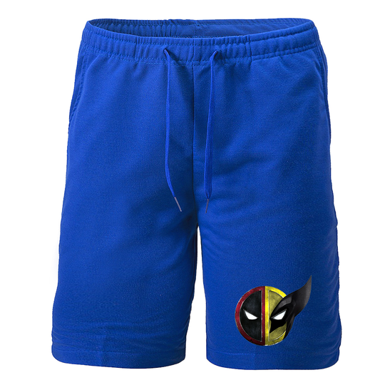 Men's Deadpool & Wolverine Athletic Fleece Shorts