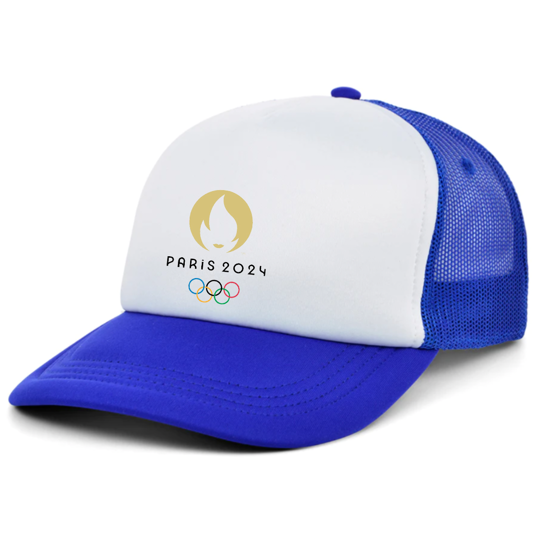 New Olympics 2024 Paris Logo Dad Trucker Hat