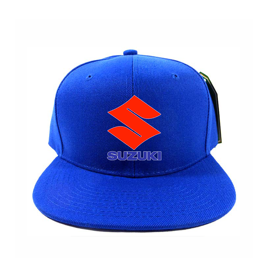 Suzuki Bike Motorcycle Snapback Hat