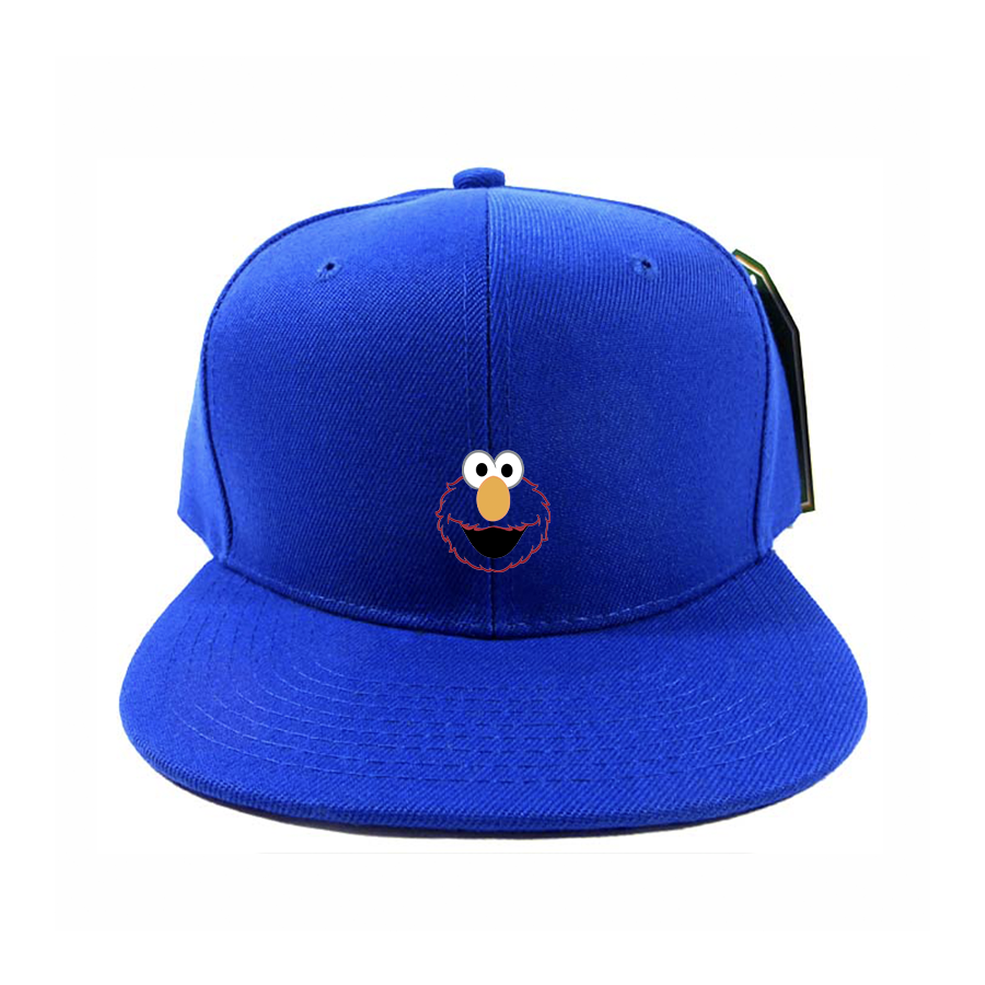 Sesame Street Elmo Face Snapback Hat