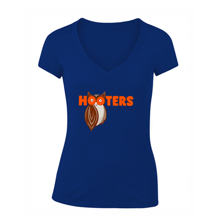 Women's Hooters V Neck T-Shirt