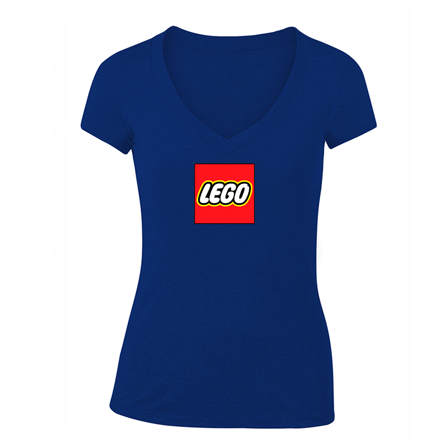 Women's LEGO V Neck T-Shirt