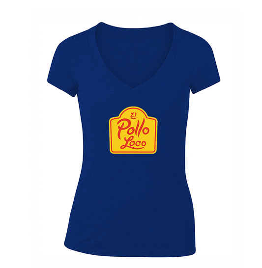 Women's El Pollo Loco V Neck T-Shirt