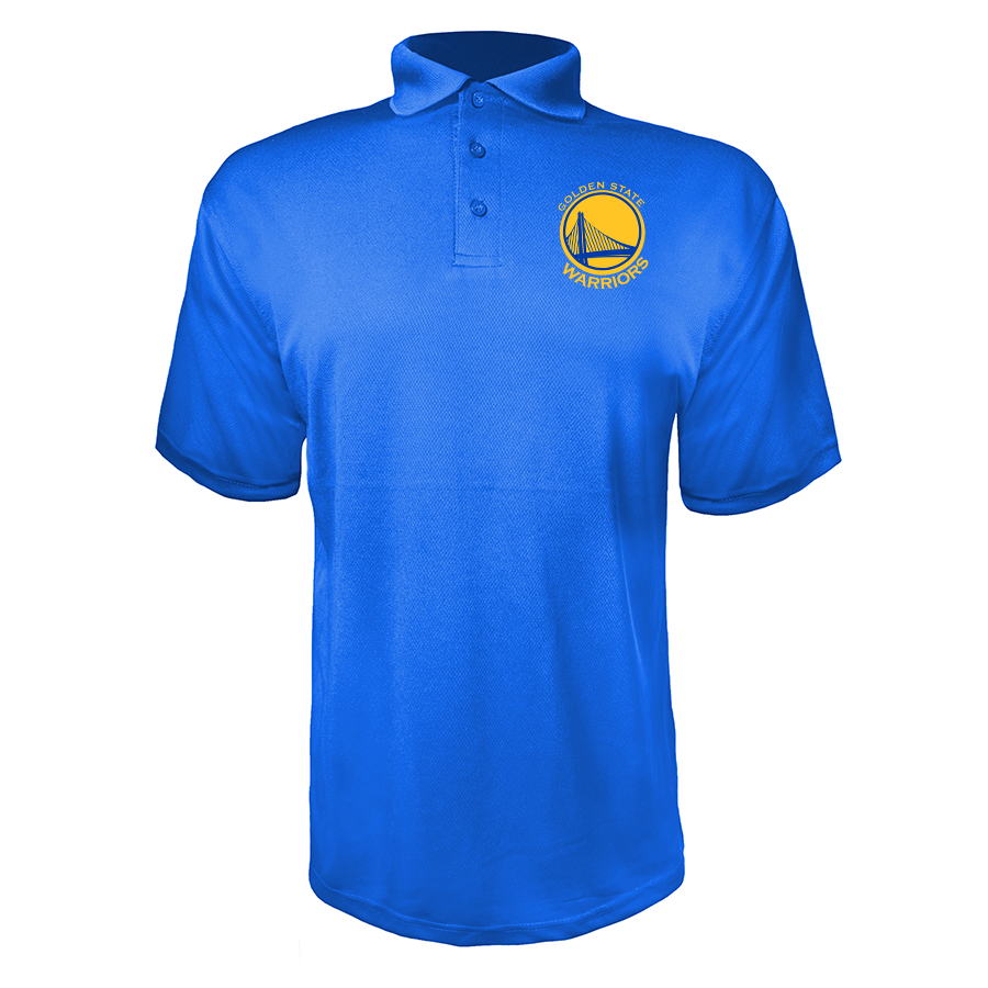 Men's Golden State Warriors Polyester Polos