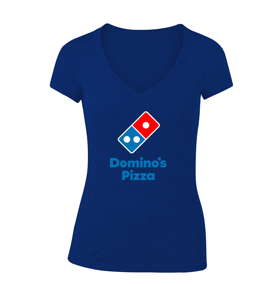 Women's Domino's Pizza V Neck T-Shirt