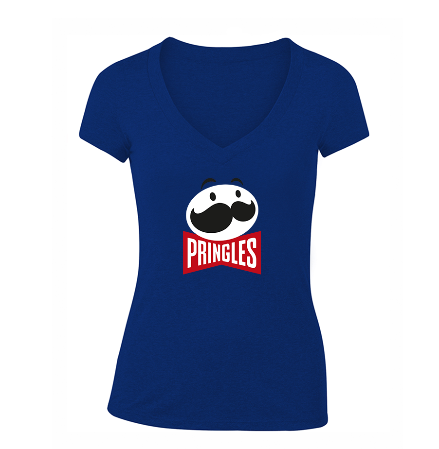 Women's Pringles  V Neck T-Shirt