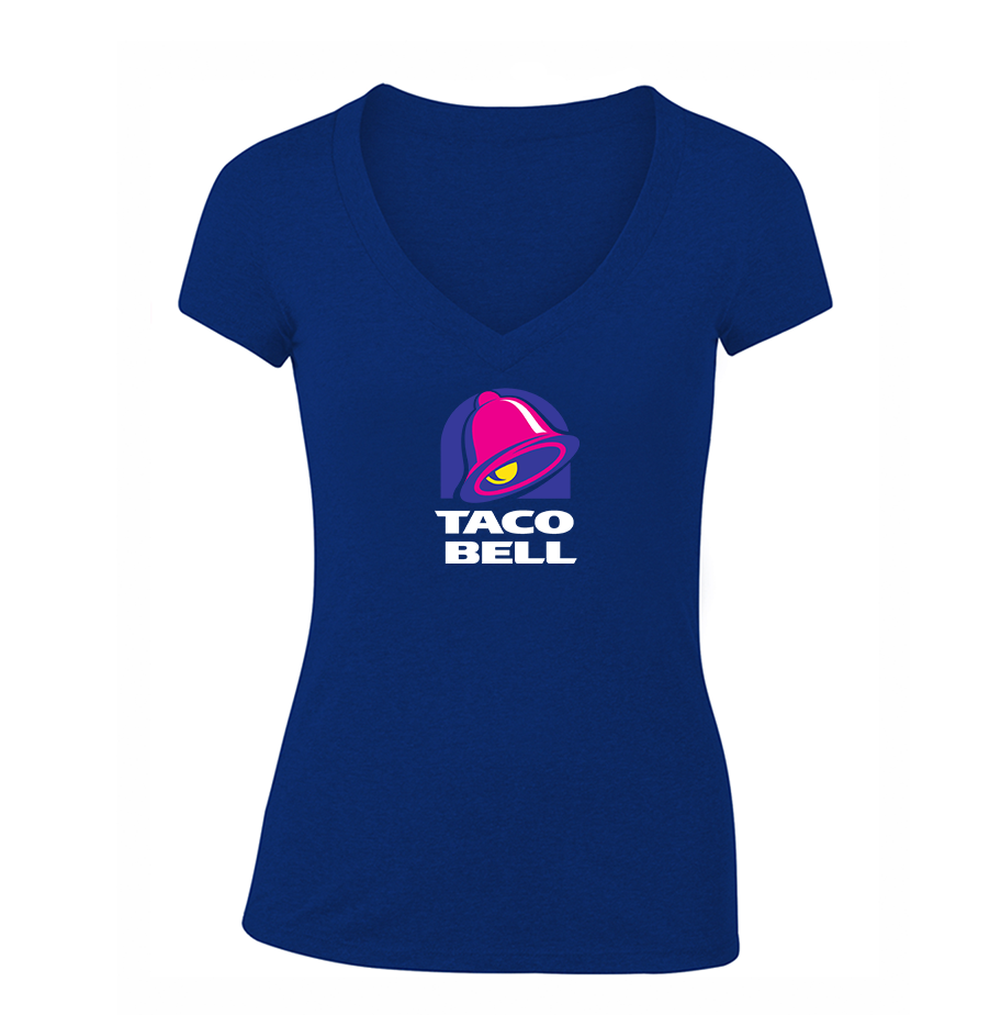 Women's Taco Bell  V Neck T-Shirt