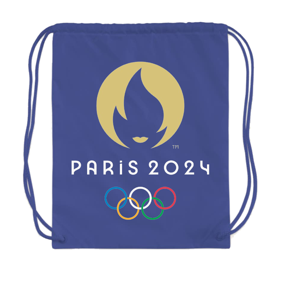 New Olympics 2024 Paris Logo Drawstring Bag