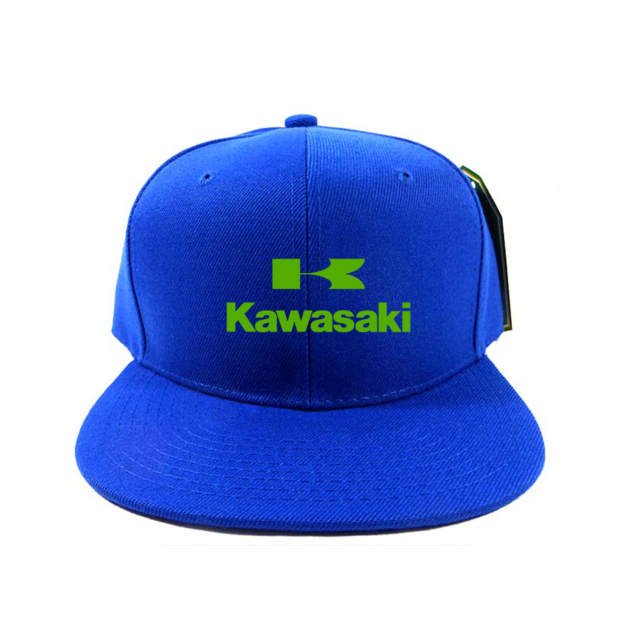 Kawasaki Bike Motorcycle Snapback Hat