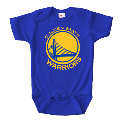 Golden State Warriors Baby Romper Onesie