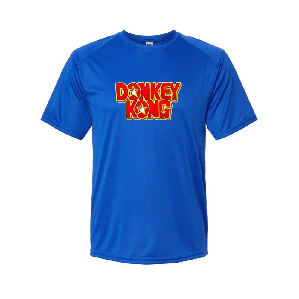 Men's Donkey Kong Performance T-Shirt – Graphic Cotton T-Shirt | TeesCustomize