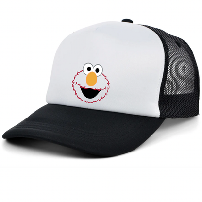 Sesame Street Elmo Face Dad Trucker Hat