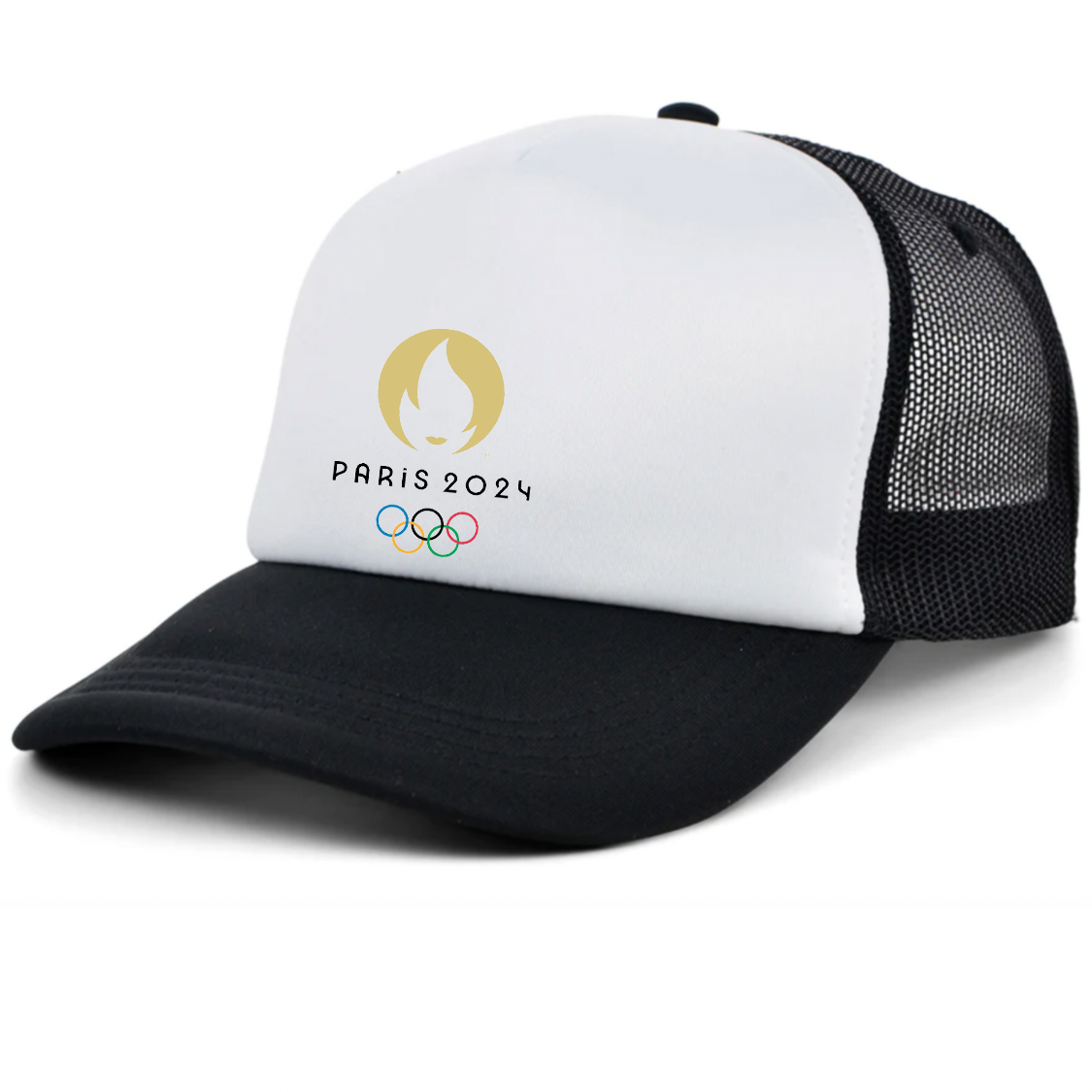 New Olympics 2024 Paris Logo Dad Trucker Hat