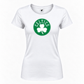 Women's Boston Celtics Round Neck T-Shirt - White