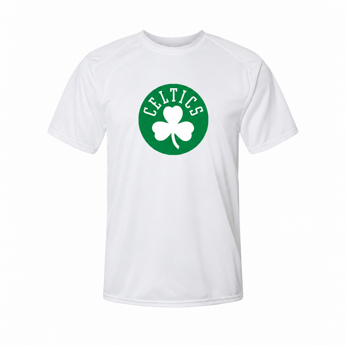 Boston Celtics youth polyester tee - White