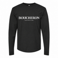 Men's Boucheron Long sleeves Cotton Blend T-Shirt - Black