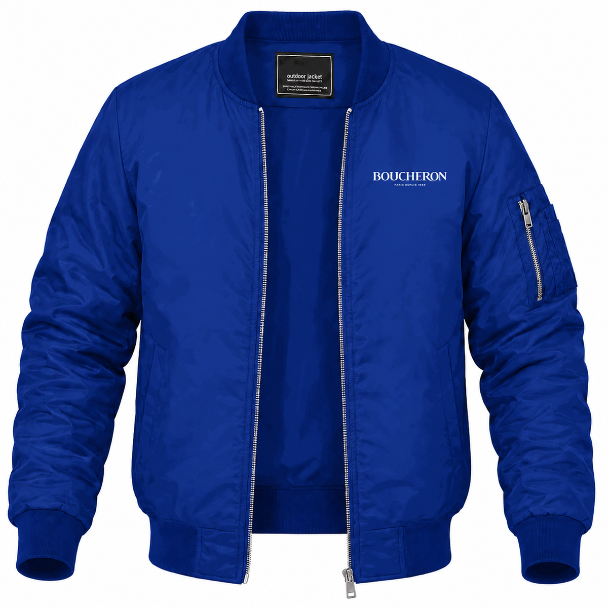 Men's Boucheron Lightweight Bomber Jacket - Blue