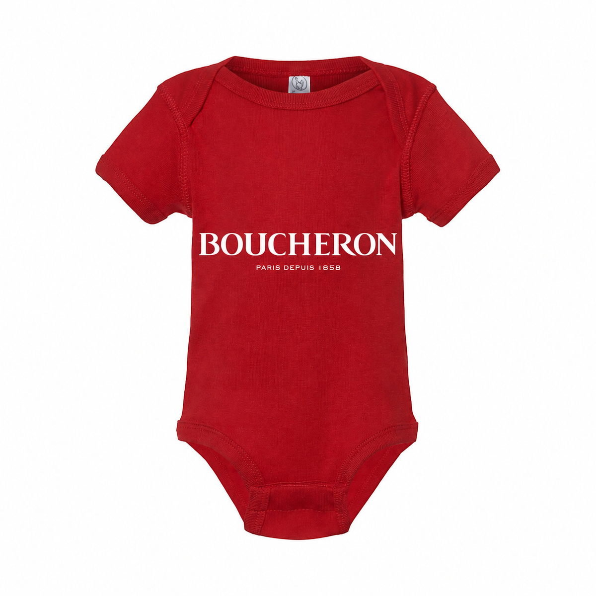 Boucheron Baby Romper Onesie - Red