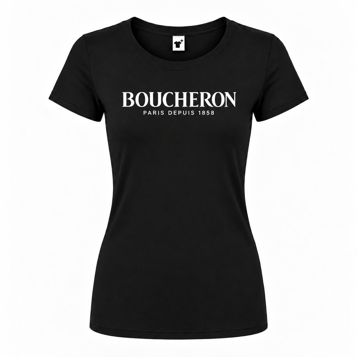 Women's boucheron roundneck black