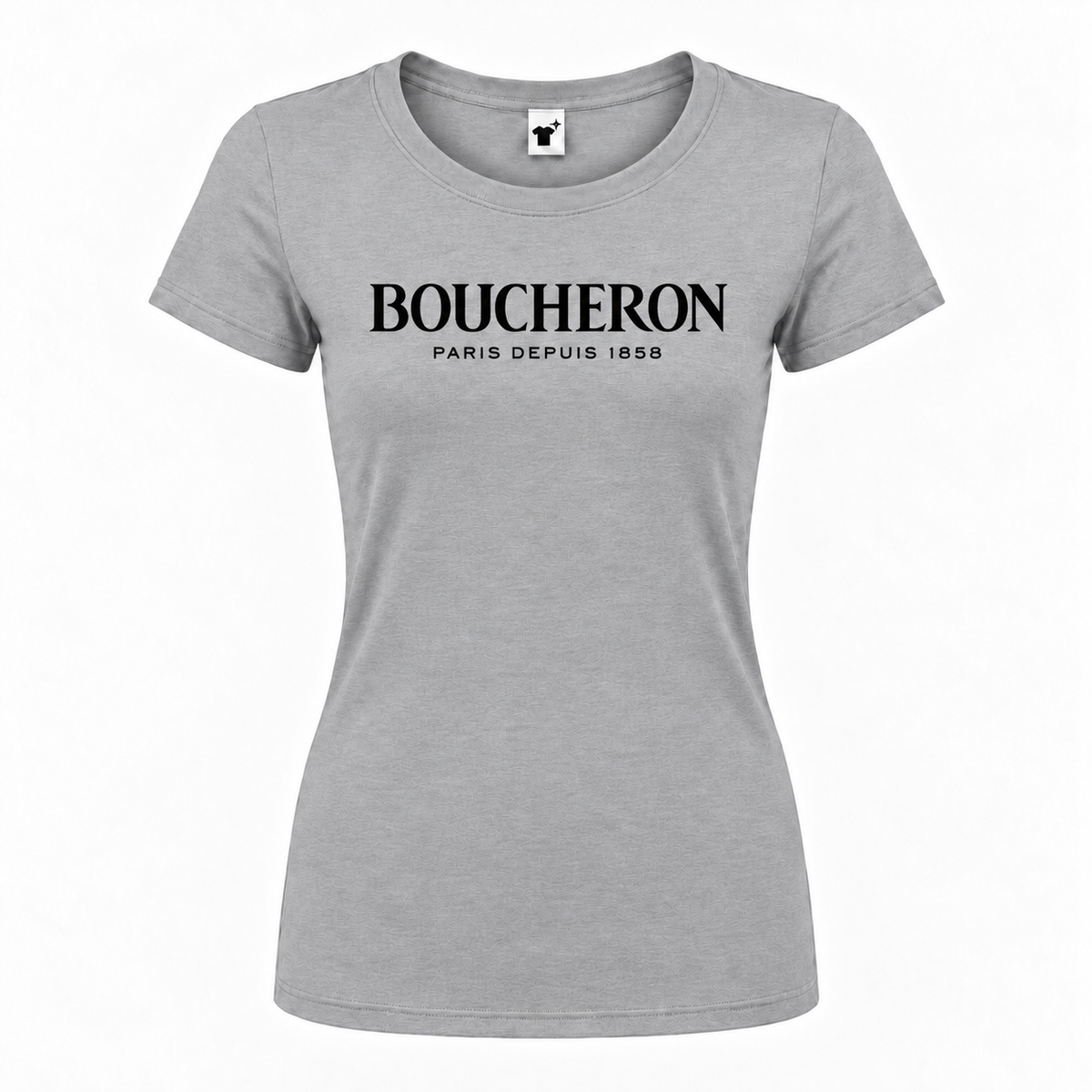 Women's boucheron roundneck gray