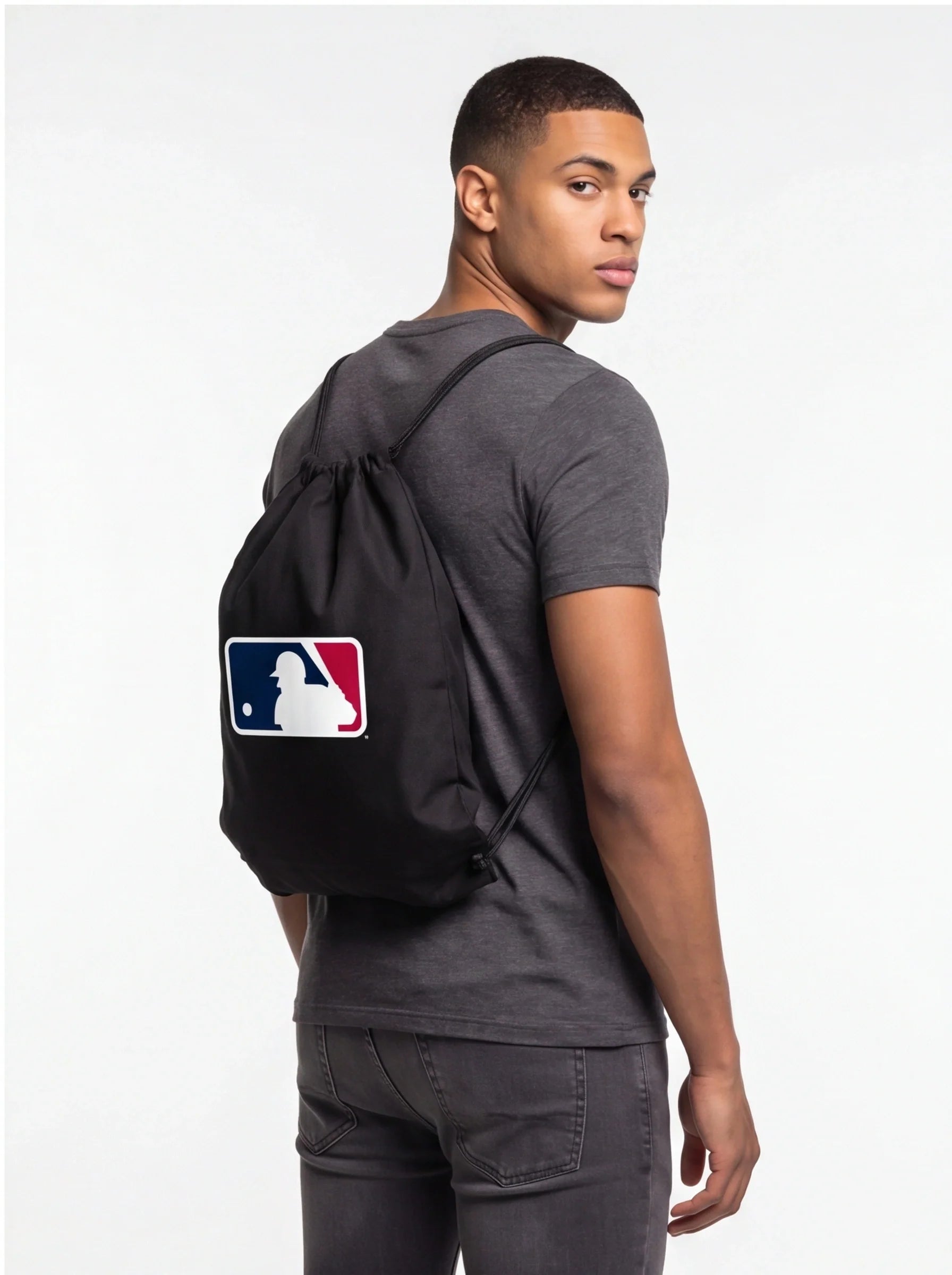 Major League Baseball MLB Drawstring Bag