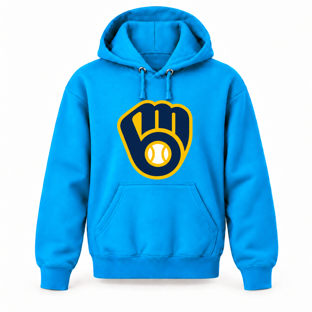 Milwaukee Brewers youth sale hoodie in Turquoise