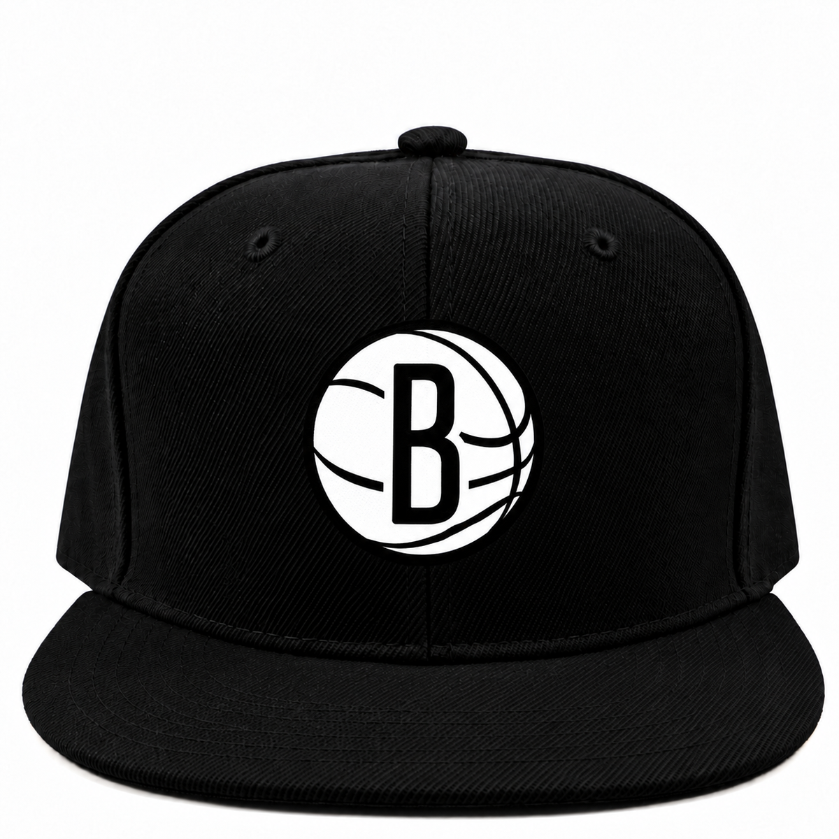Brooklyn Nets Snapback Hat in Black