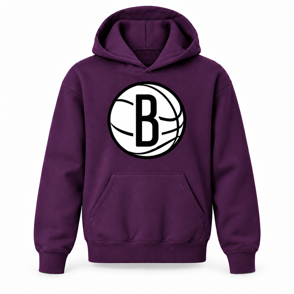 Brooklyn Nets youth pullover hoodie in Purple
