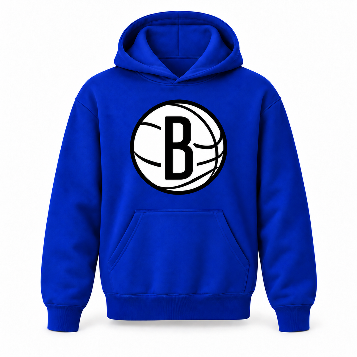 Brooklyn Nets youth pullover hoodie in Royal Blue