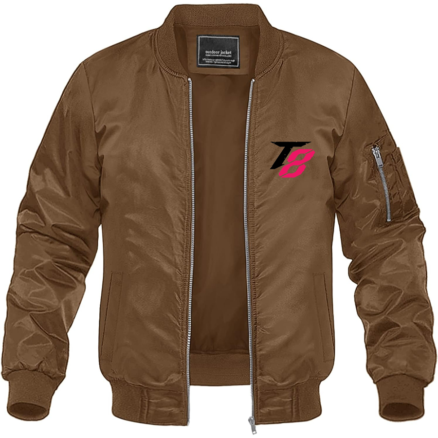 Men's Tekken 8 Lightweight Bomber Jacket Windbreaker Softshell Varsity Jacket Coat