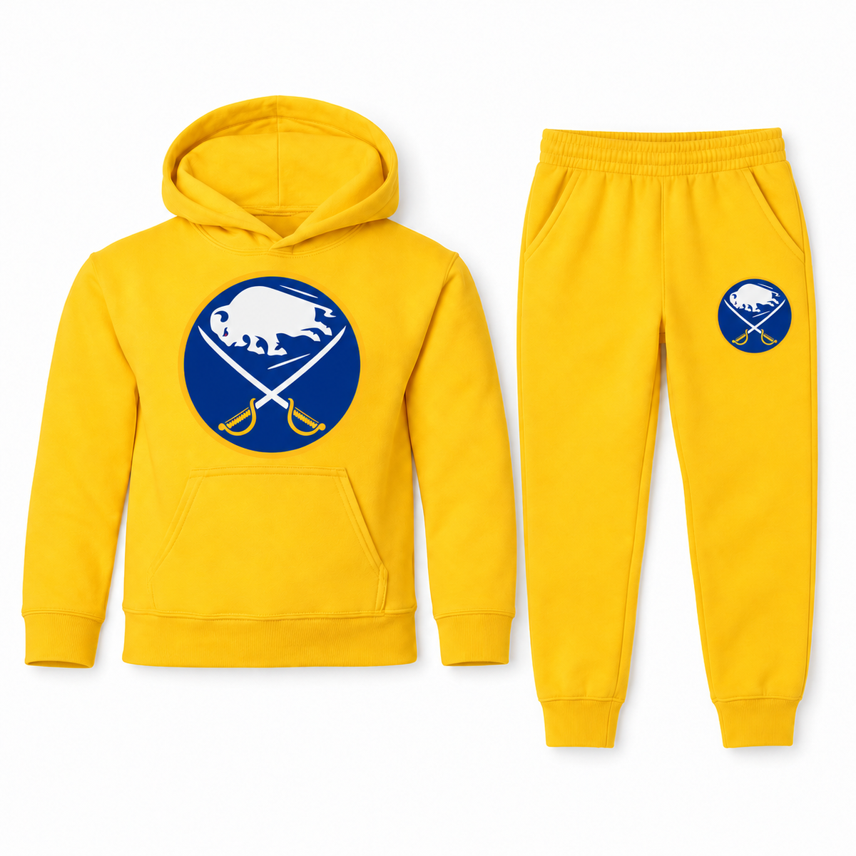 Buffalo Sabres youth hoodie and jogger set - Yellow