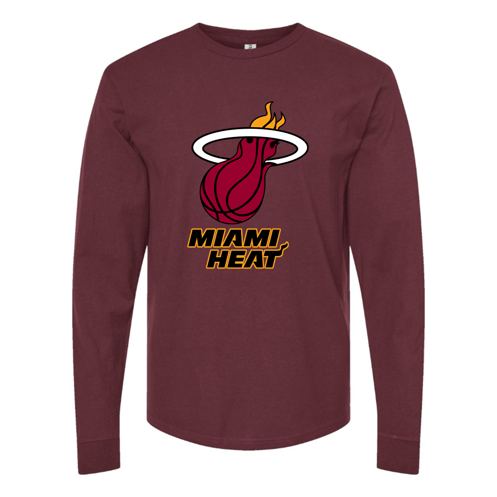 Men's Miami Heat Long sleeves T-Shirt