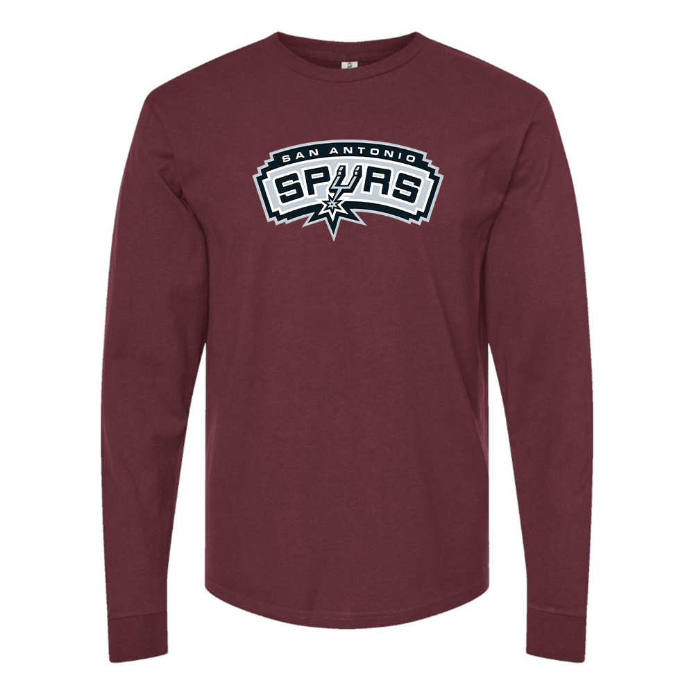 Men's San Antonio Spurs Long sleeves T-Shirt