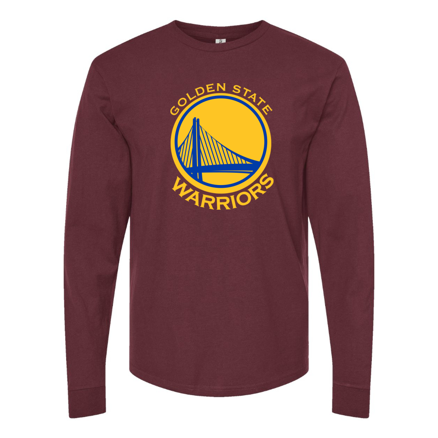 Men's Golden State Warriors Long Sleeves T-Shirt