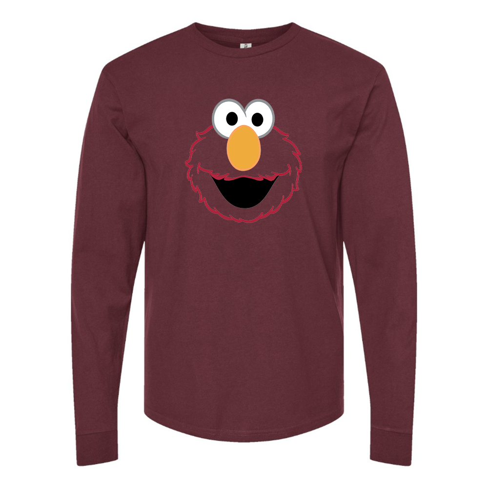 Youth  Sesame Street Elmo Face Long sleeves T-Shirt