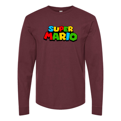 Youth Super Mario Long sleeves T-Shirt