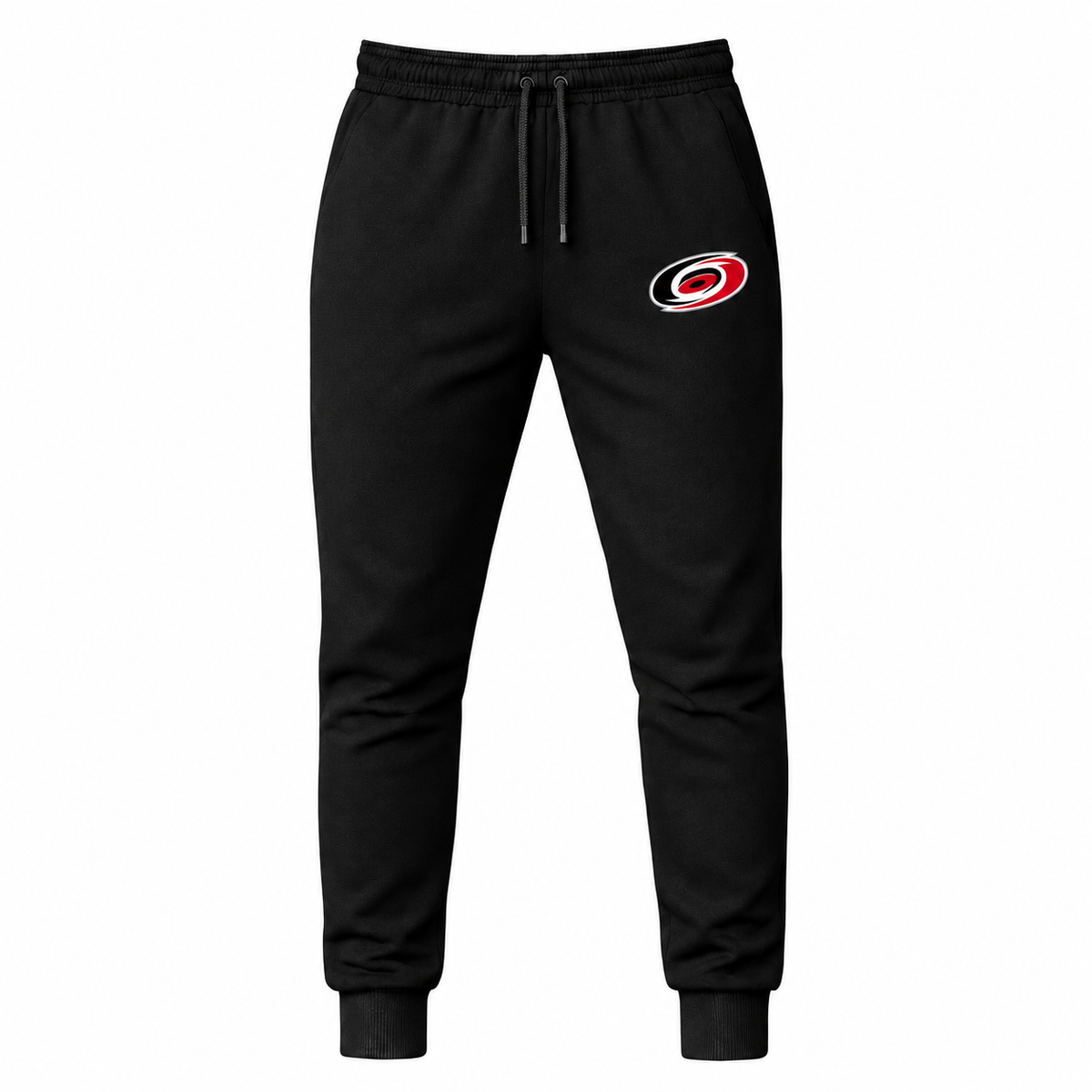 Men's Carolina Hurricanes joggers sweatpants, Black