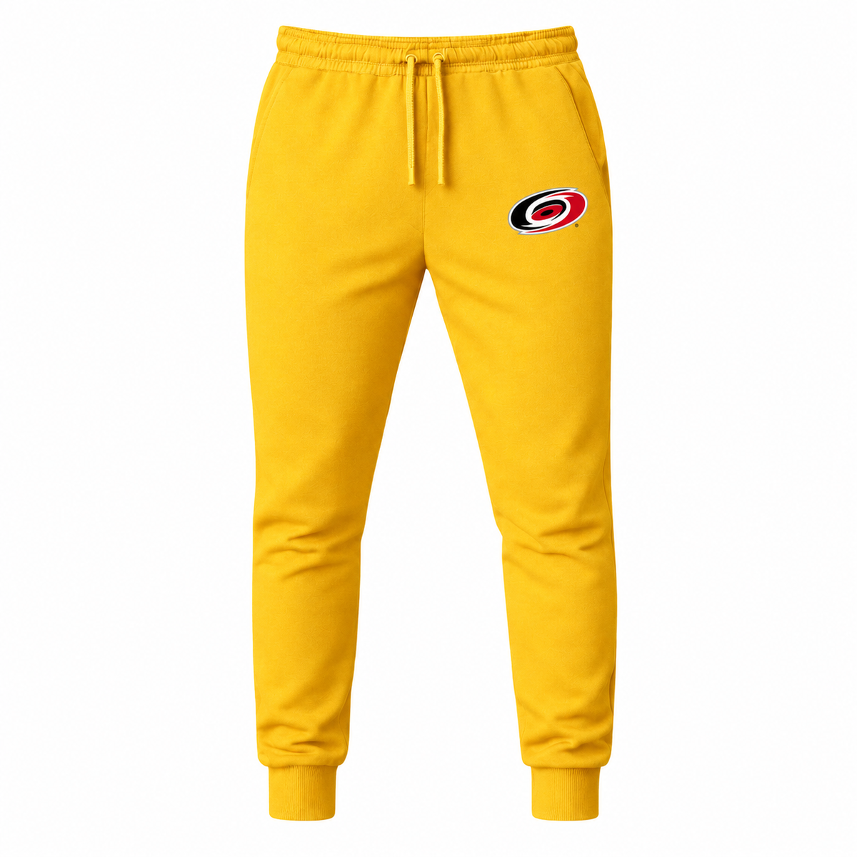 Men's Carolina Hurricanes joggers sweatpants, Yellow