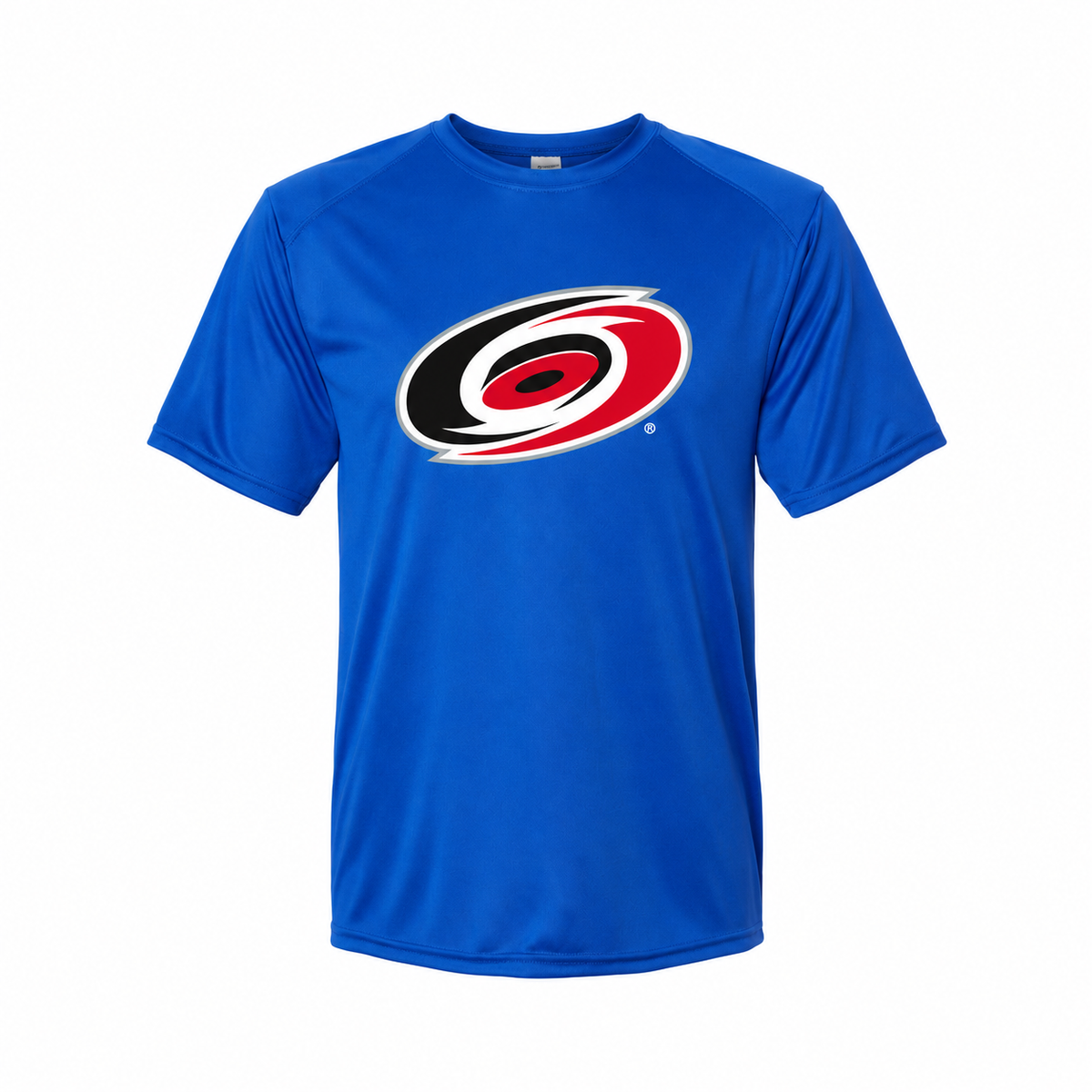 Youth Carolina Hurricanes polyester T-shirt, Royal Blue